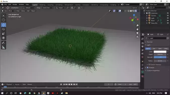 Grass 3d model