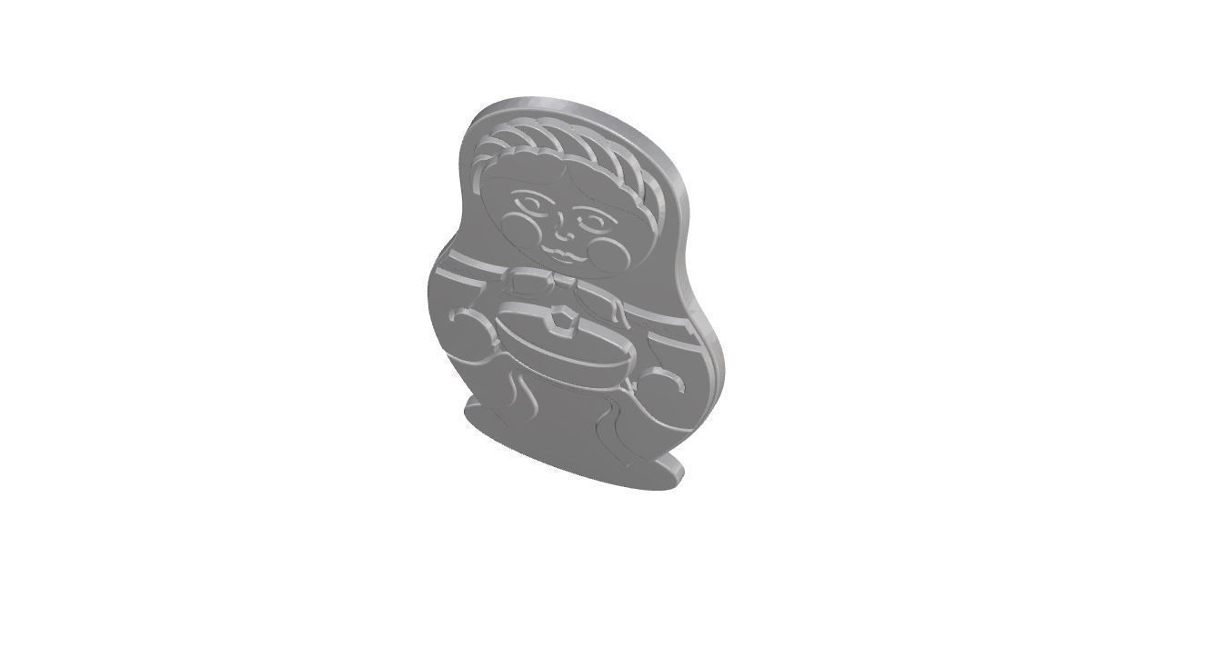 Cookie mold  3D print model_22