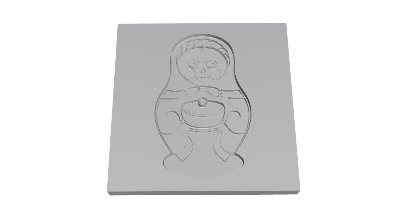 Cookie mold  3D print model_24