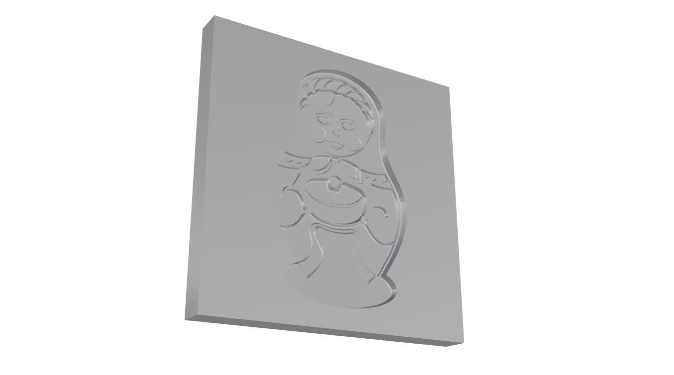 Cookie mold  3D print model_27