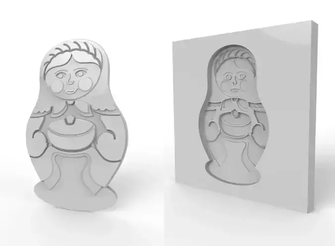 Cookie mold  3D print model