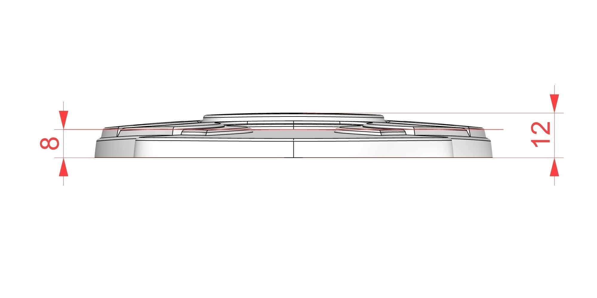Cookie mold  3D print model_2