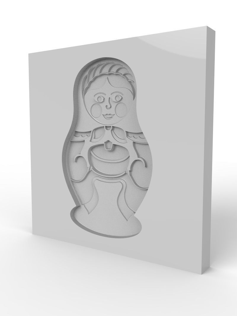 Cookie mold  3D print model_18