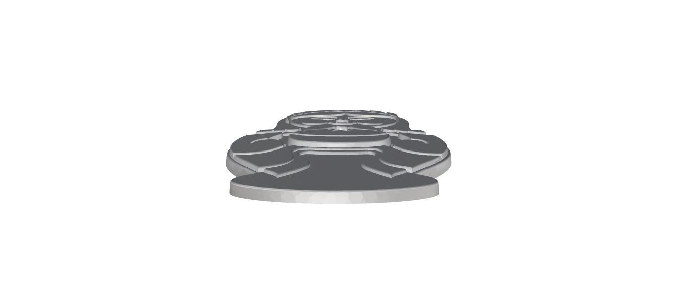 Cookie mold  3D print model_8