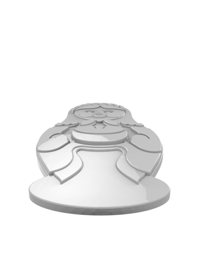 Cookie mold  3D print model_11