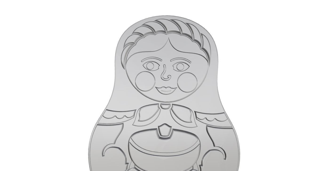 Cookie mold  3D print model_5