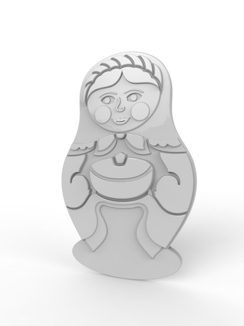 Cookie mold  3D print model_12