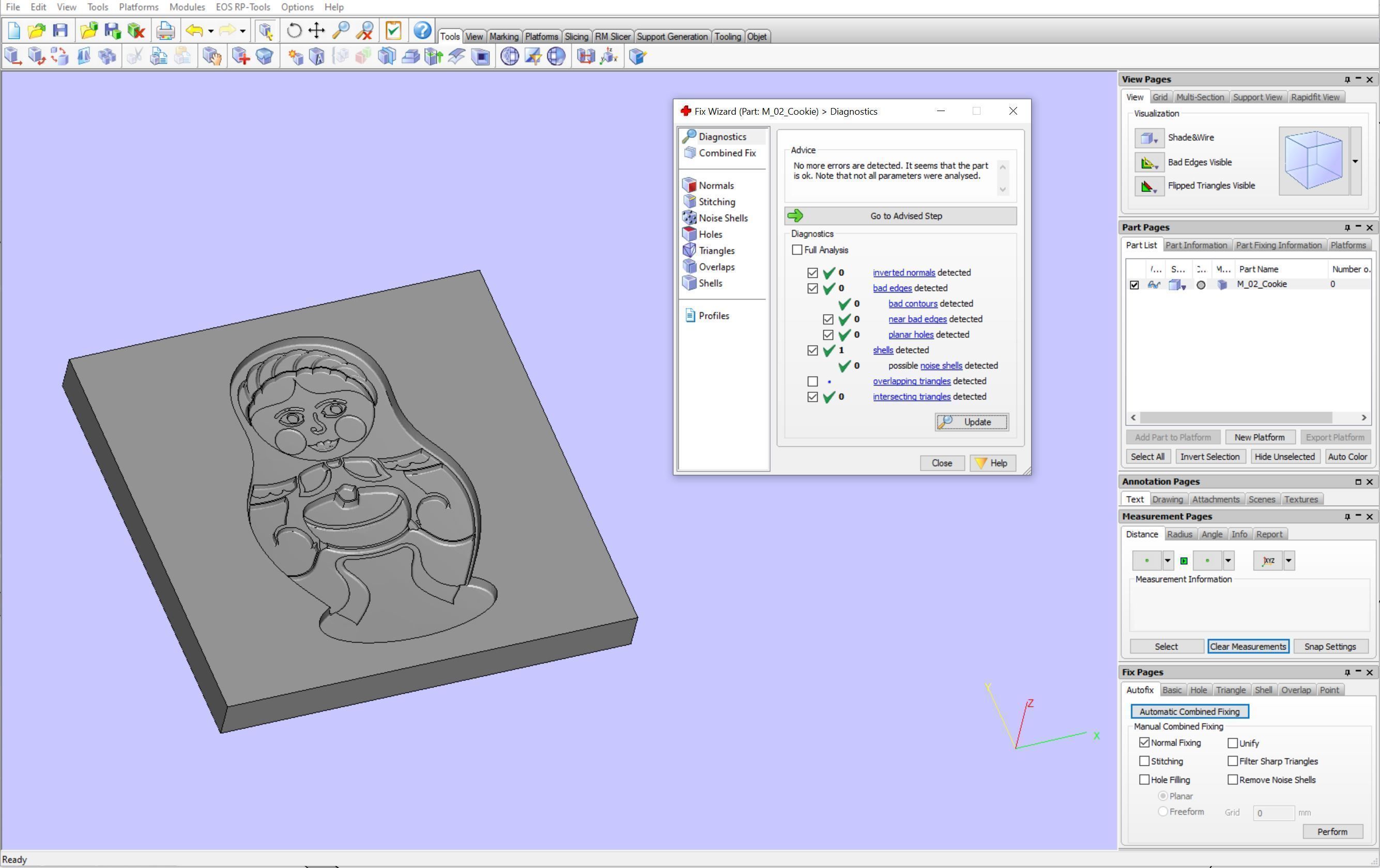 Cookie mold  3D print model_4