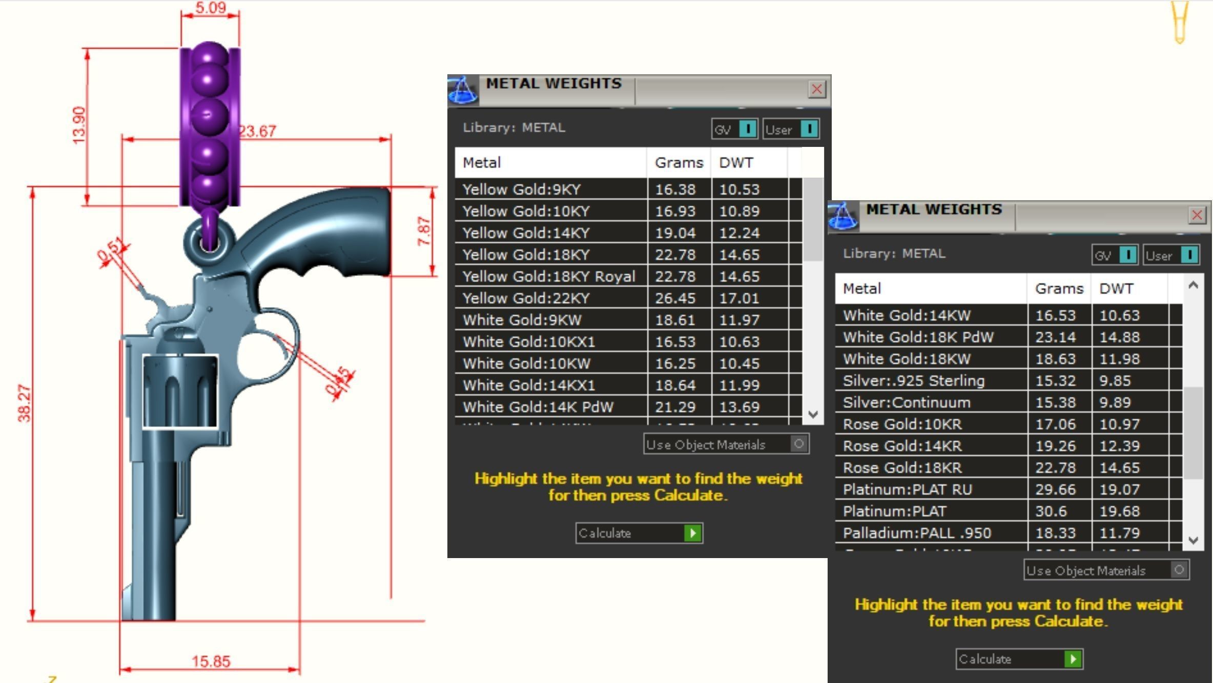creative Pendant  3D print model_8