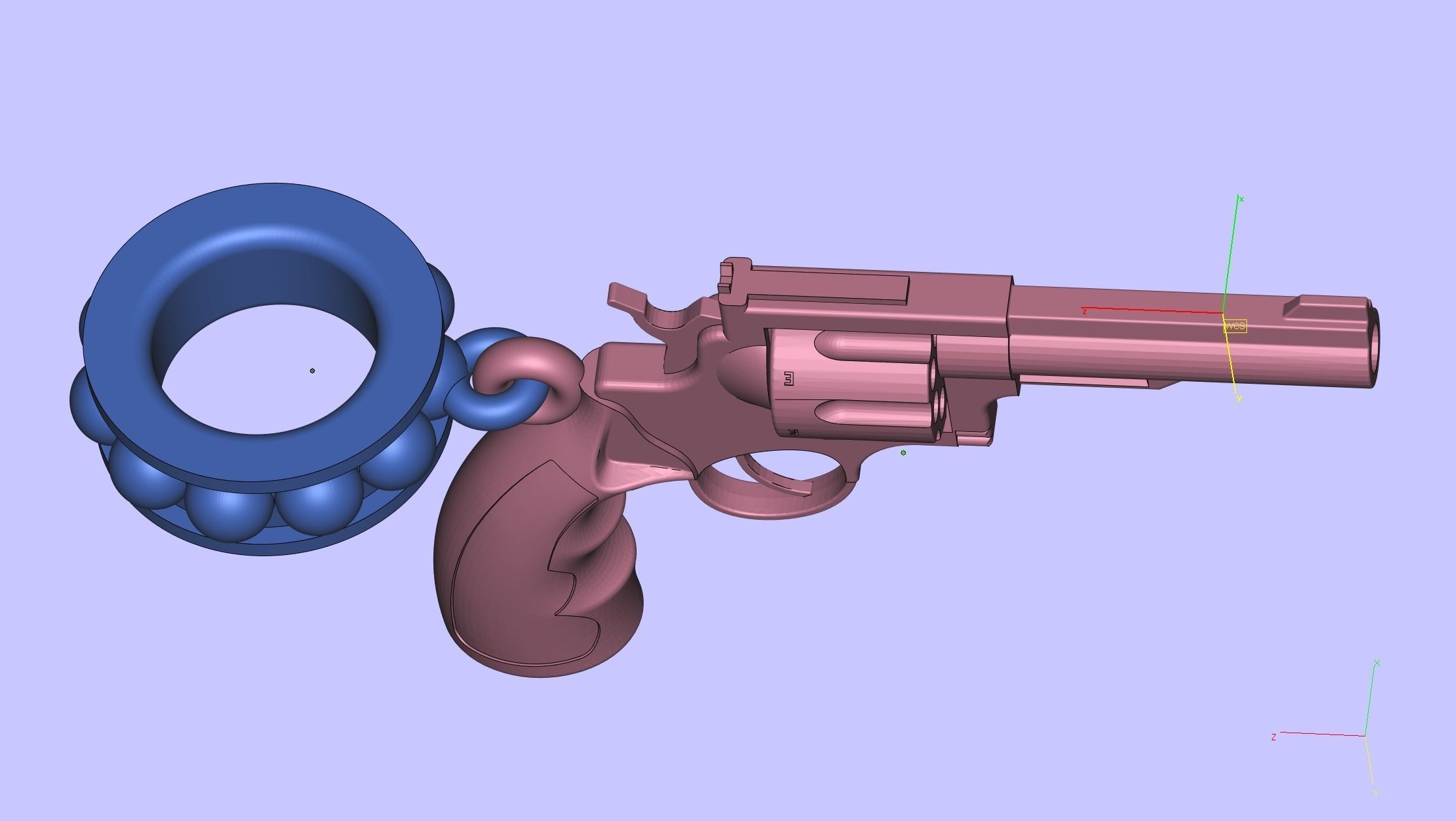 creative Pendant  3D print model_3