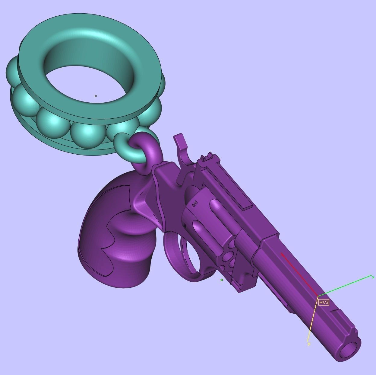 creative Pendant  3D print model_2