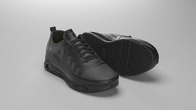 Tredsafe Shoes Low-poly 3D model