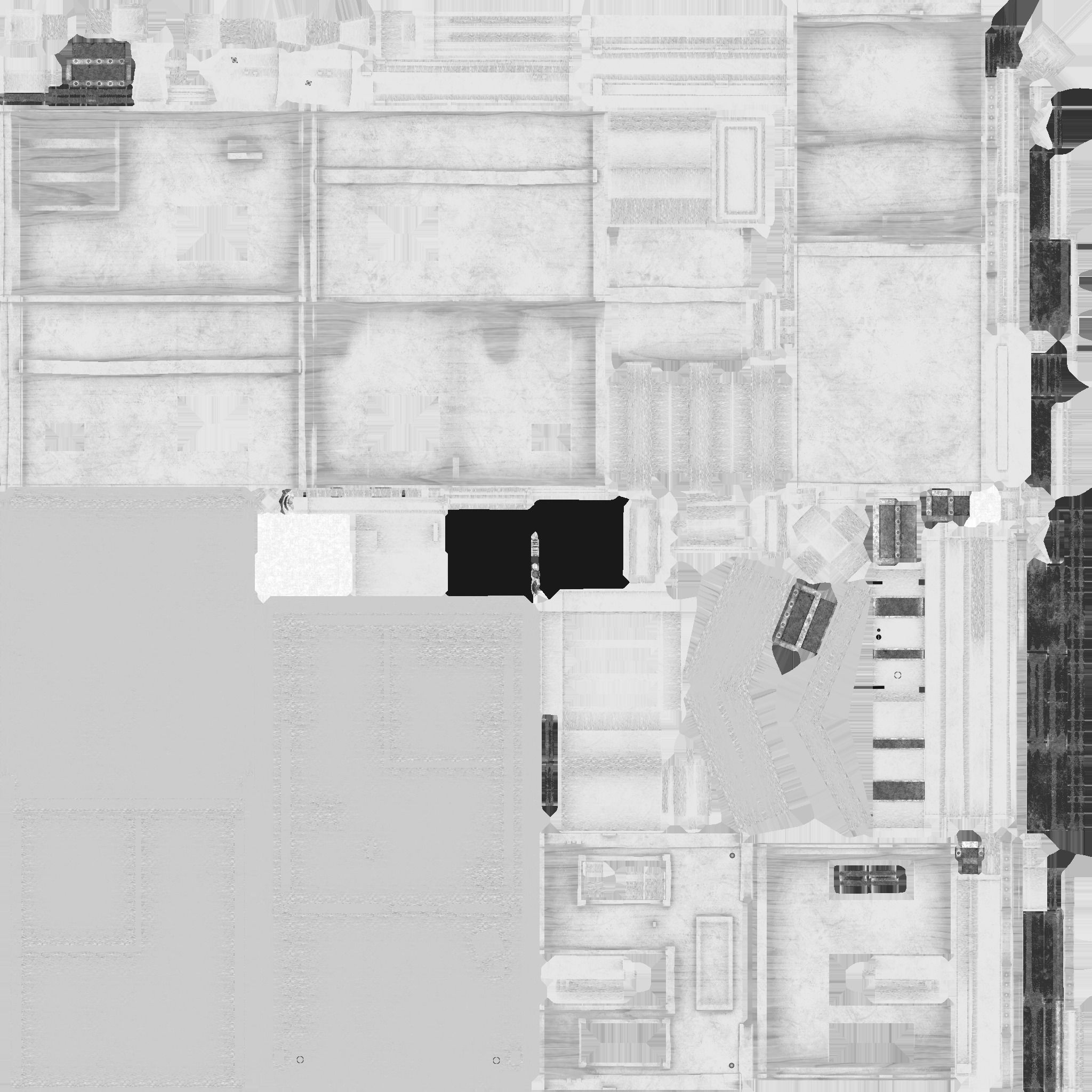 Western Jail - Sheriff - Wild West - Backdrop Full Perm Low-poly 3D model_20