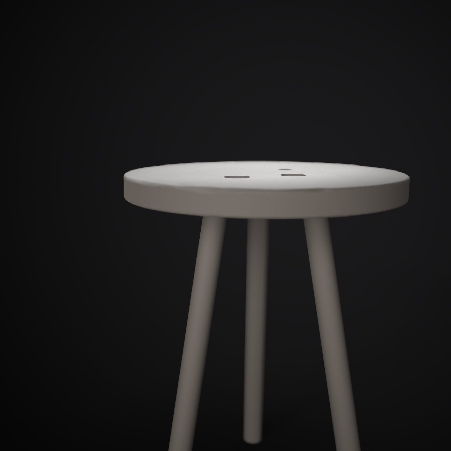 Beautifulwomansit nude woman on chair 3D print model_8