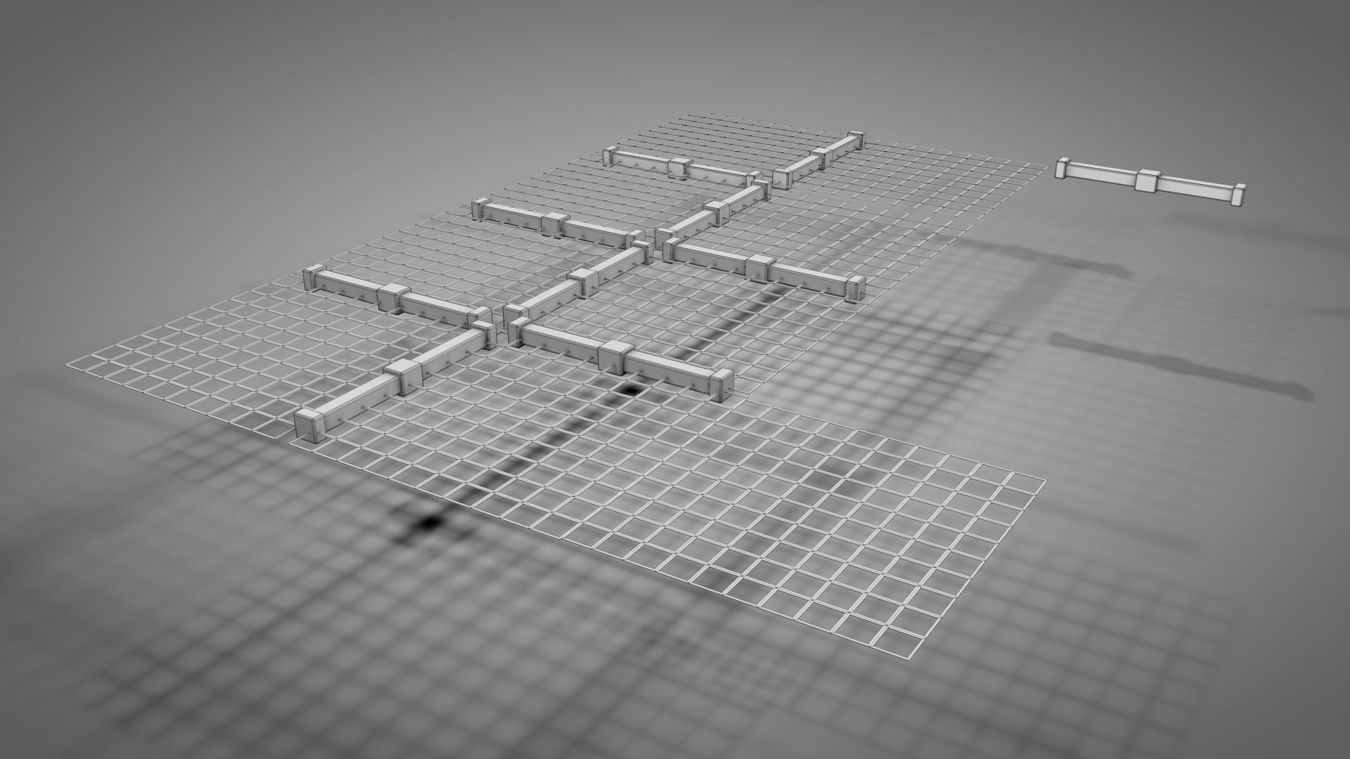 Medieval Prison Block 3D model_18