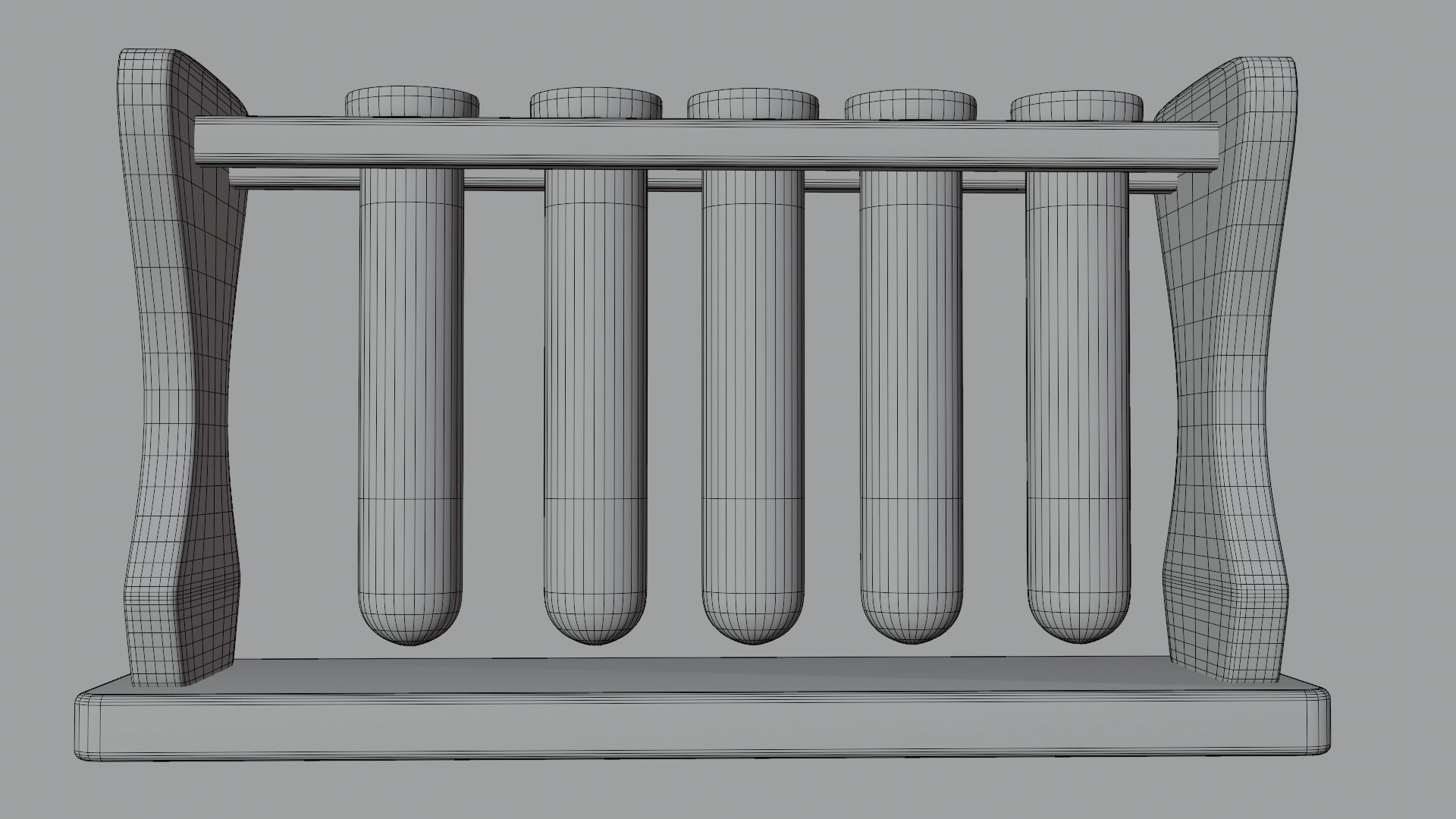 Alchemy Set test tube liquids 3D model_10