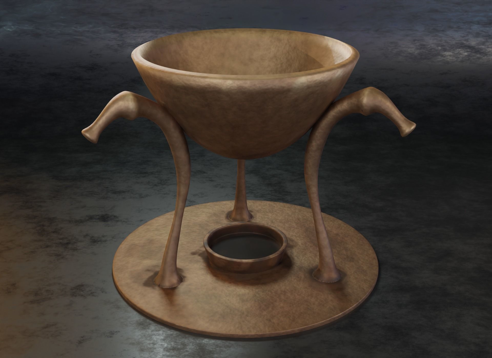 Alchemy Set test tube liquids 3D model_7