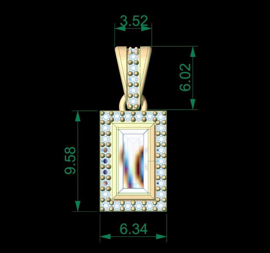 Pendant 118 3D print model_7