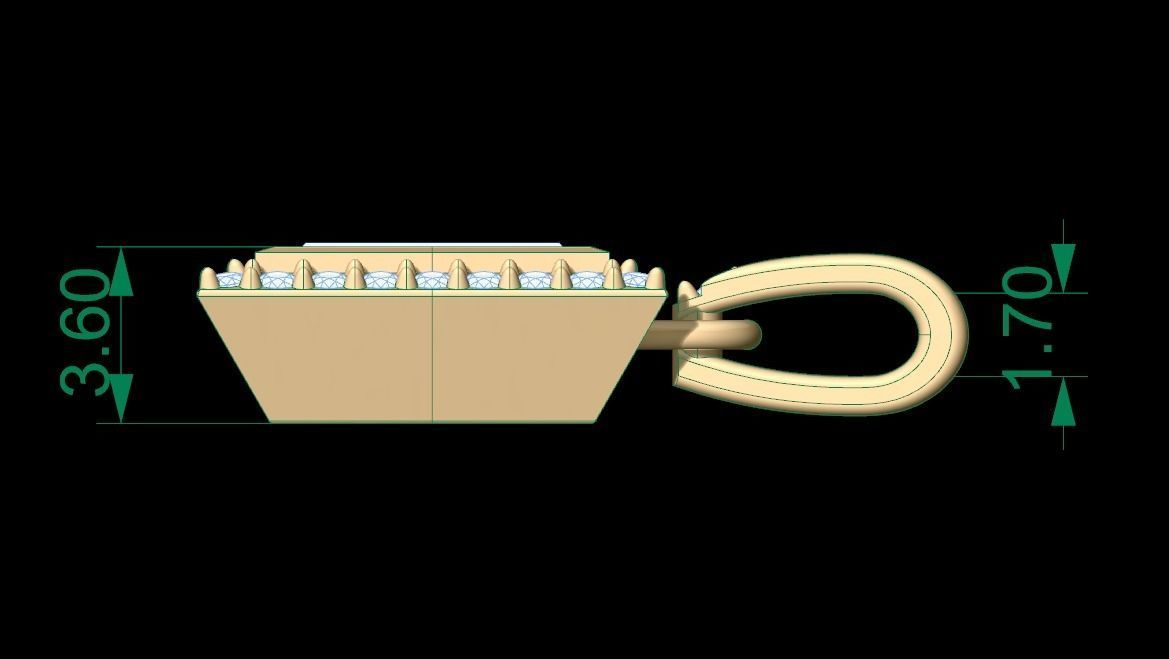 Pendant 118 3D print model_6