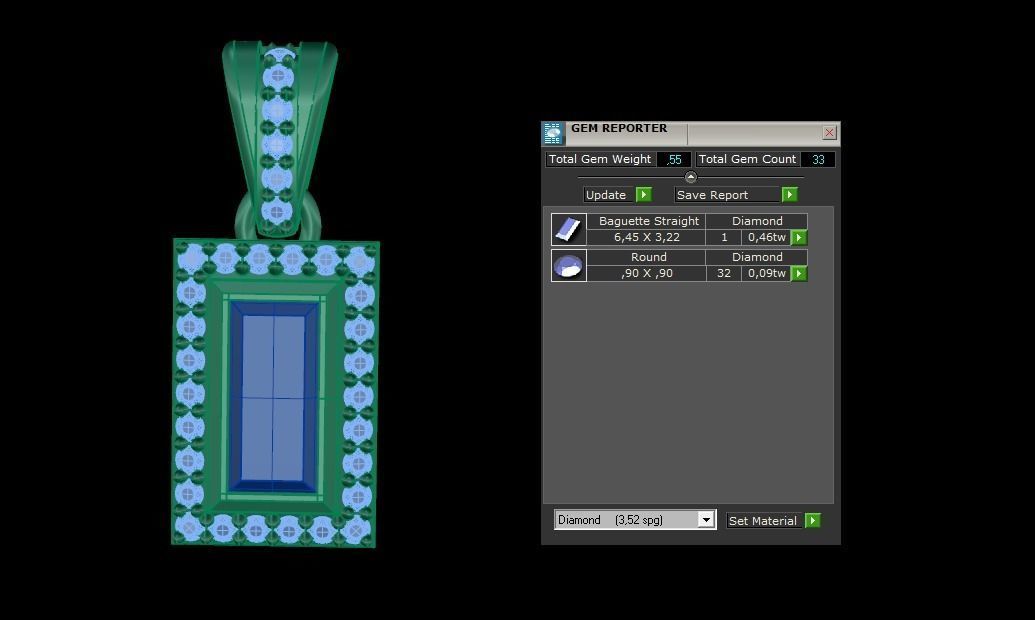 Pendant 118 3D print model_8