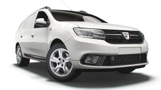 Dacia Logan MCV Van 2019 3D model
