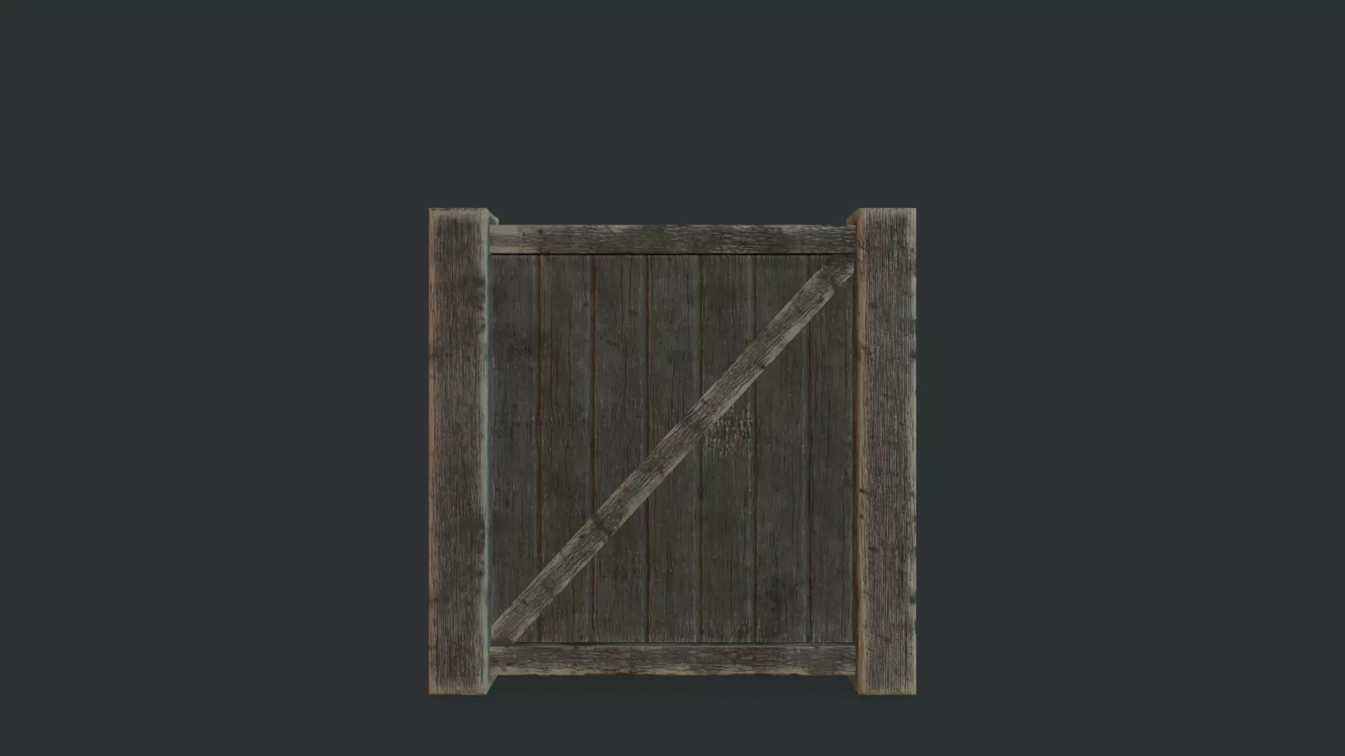 Medieval box Free low-poly 3D model