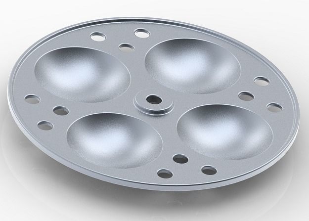 Idly Stand 3D print model_1