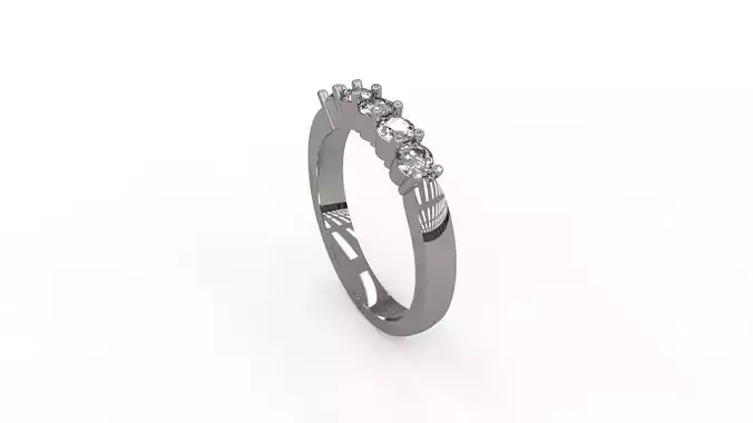 Woman Solitaire Ring 226
