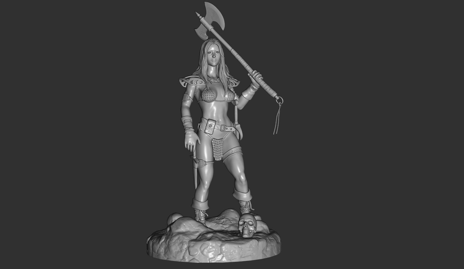 Red Sonja 3D print model_8