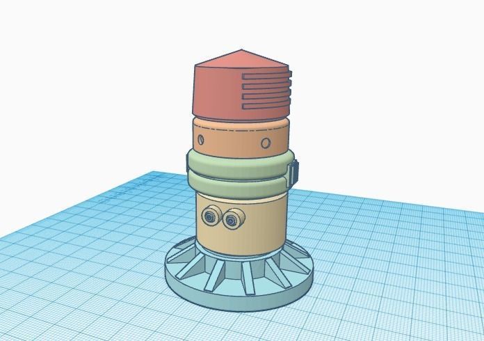 Star Wars Mini vaporator unit 3D print model_2