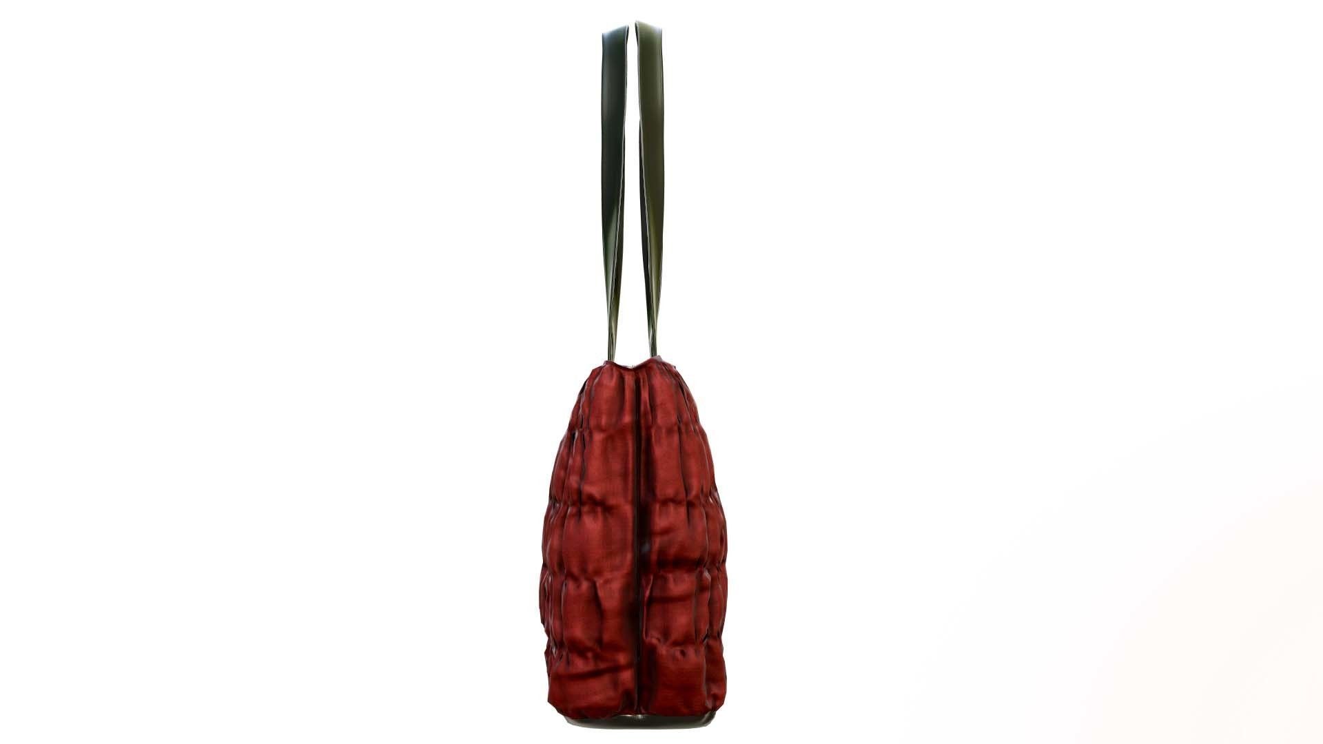 Elegant Woman Handbag Low-poly 3D model_5
