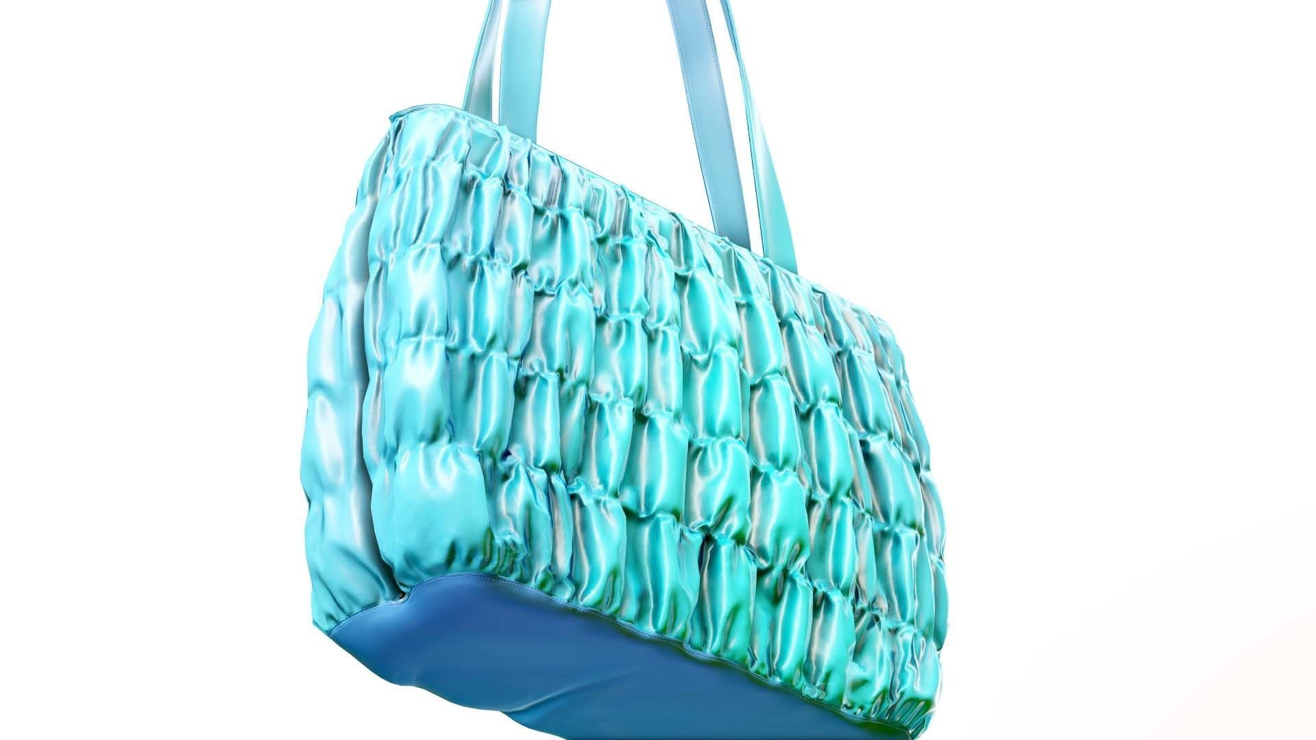 Elegant Woman Handbag Low-poly 3D model_7