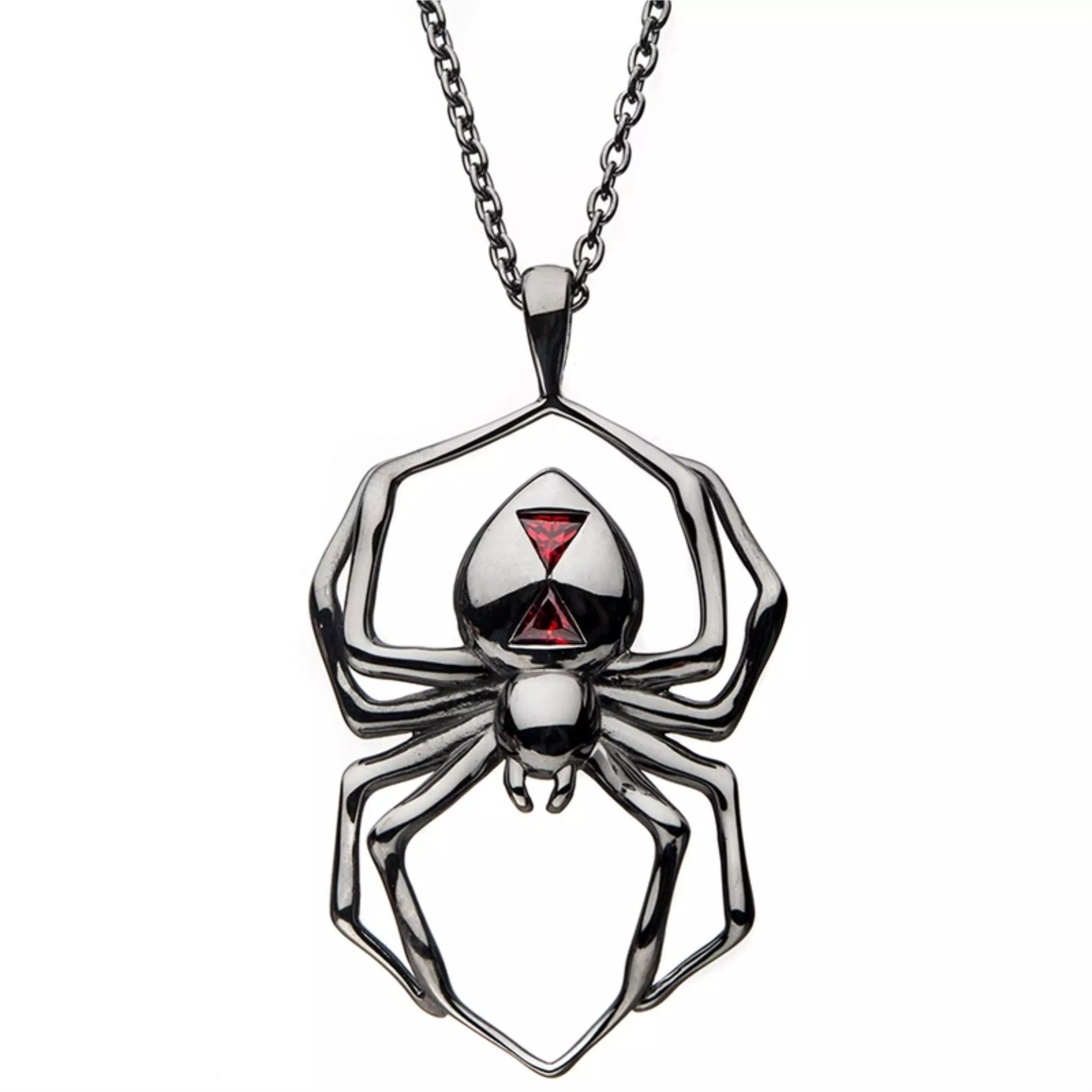 Black Widow spider 3D print model_0