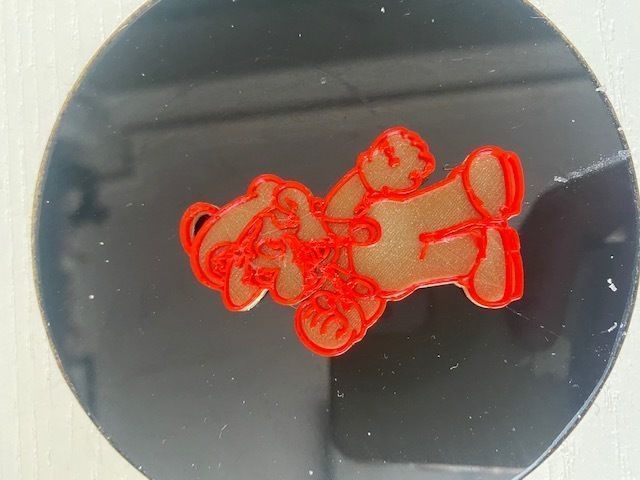 llavero Mario 3D model_2