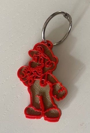 llavero Mario 3D model_3