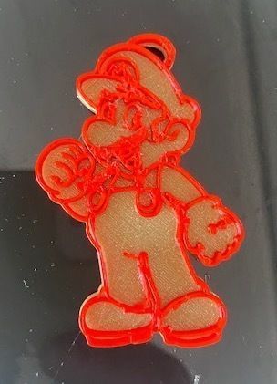 llavero Mario 3D model_1