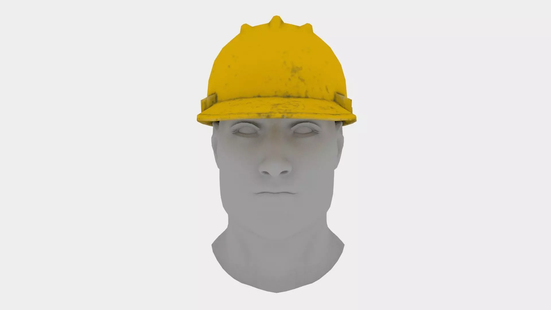 Hard hat Low-poly 3D model
