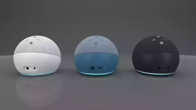 Alexa Echo Dot 4th Gen 3D model