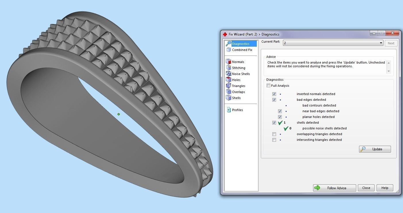 pendant sword Zulfiqar 3D print model_7