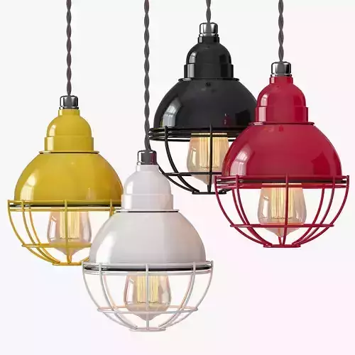 Chandelier Garage Retro Color Light