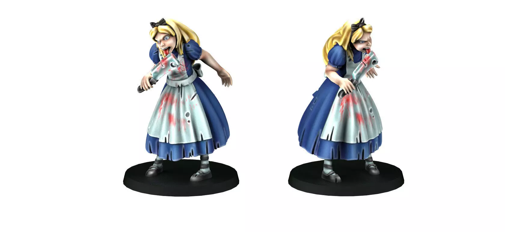 Alice in Wonderland 3D print model
