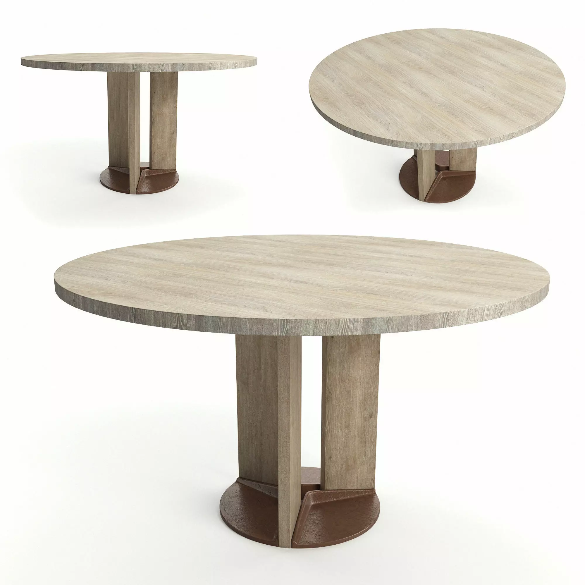 Axel Dining Table 3D model_0