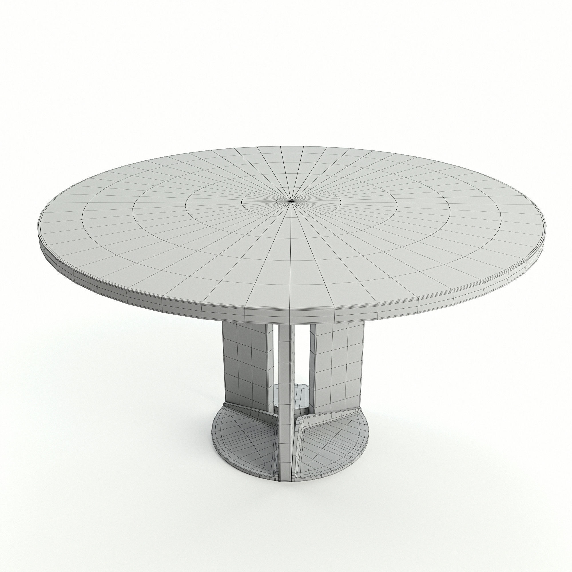 Axel Dining Table 3D model_5