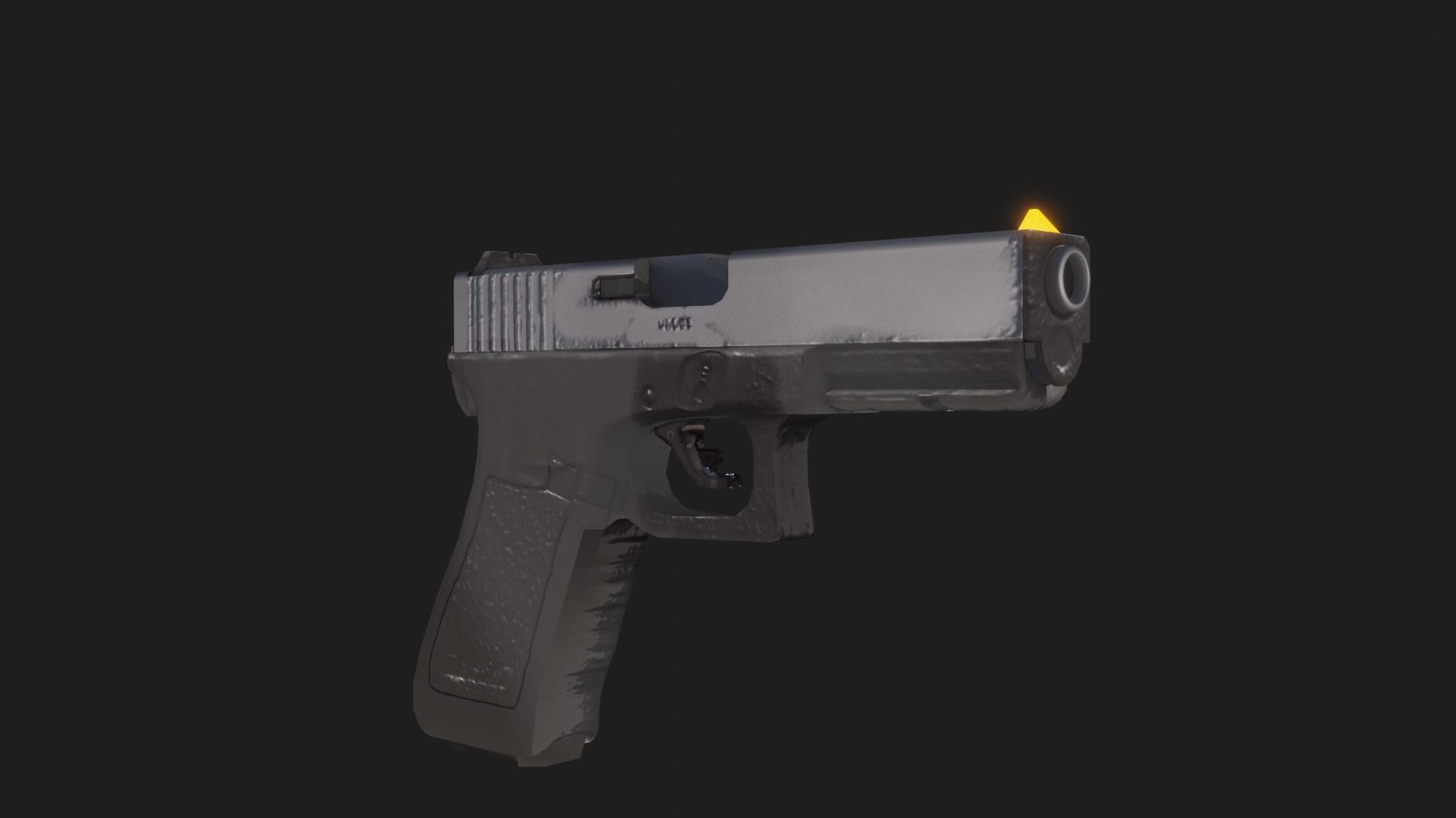 Sniper Assasin Low-poly 3D model_28