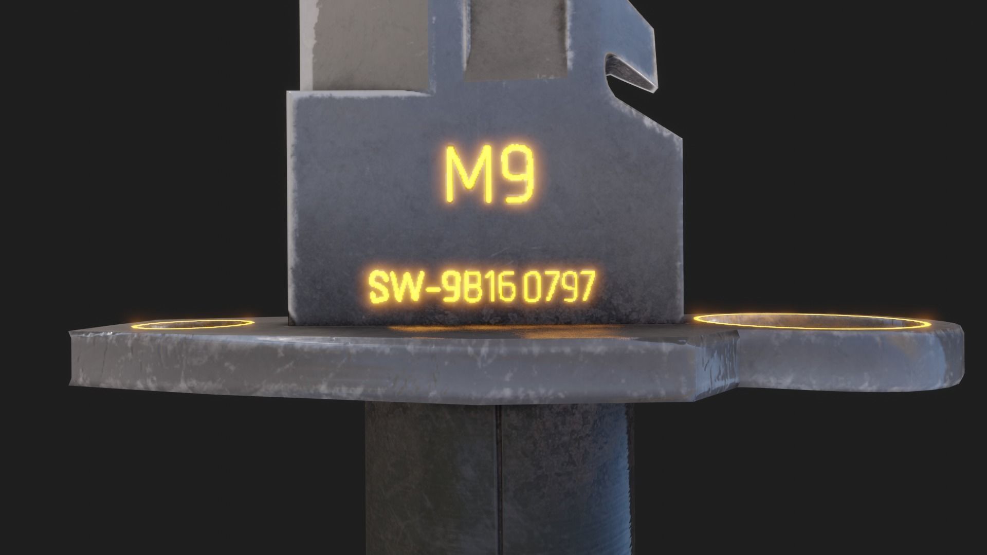 Sniper Assasin Low-poly 3D model_11