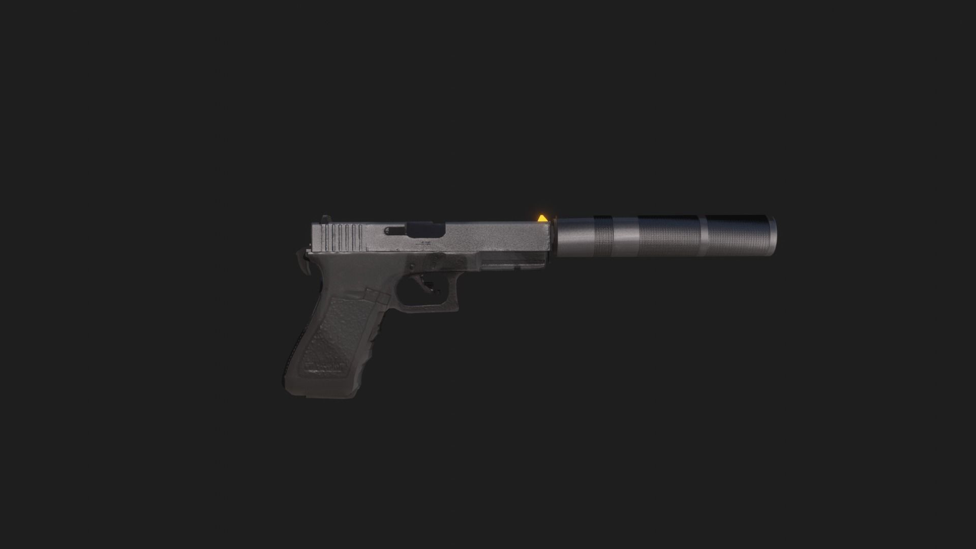 Sniper Assasin Low-poly 3D model_35