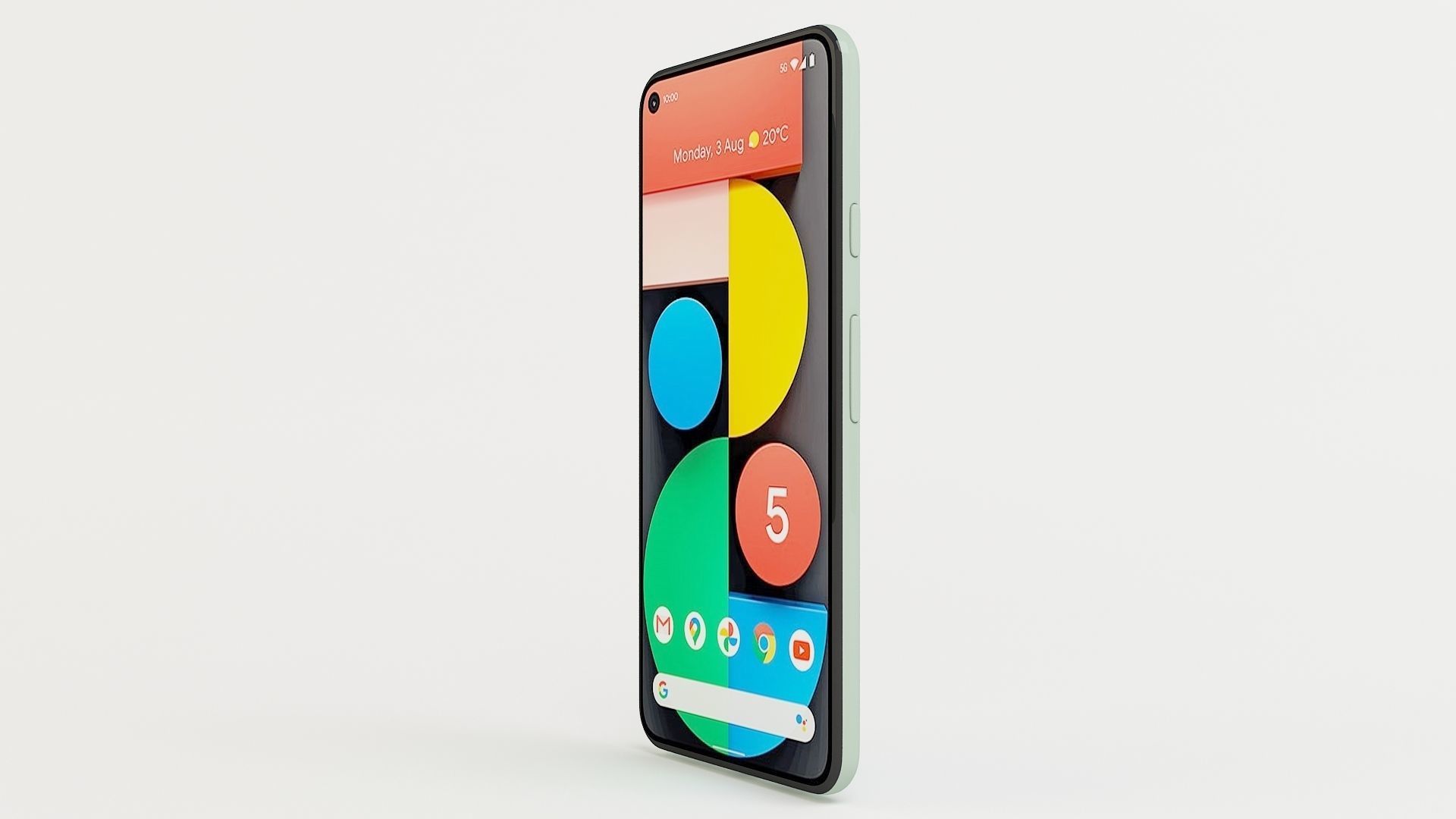 Google Pixel 5 3D model_4