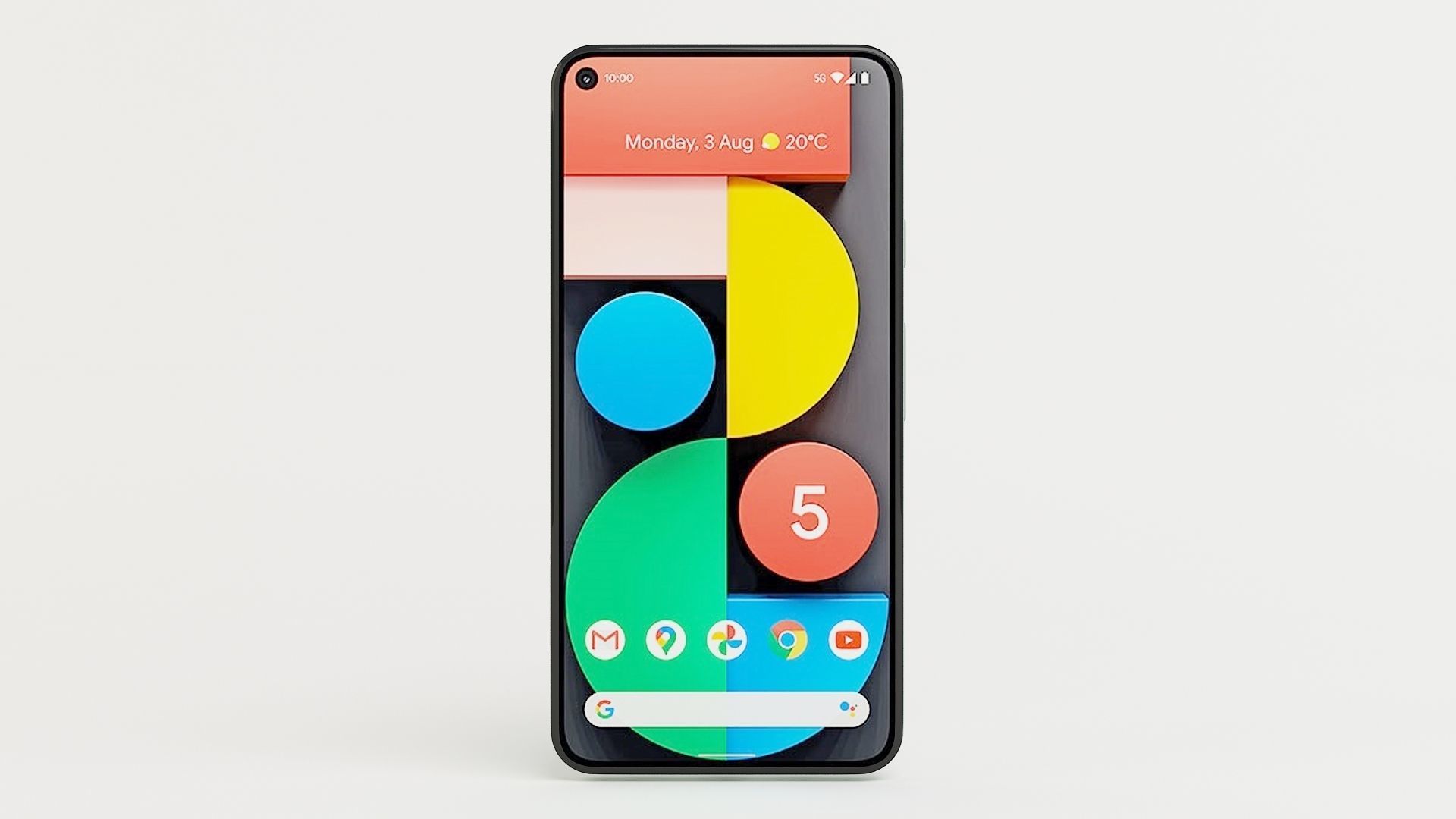 Google Pixel 5 3D model_2