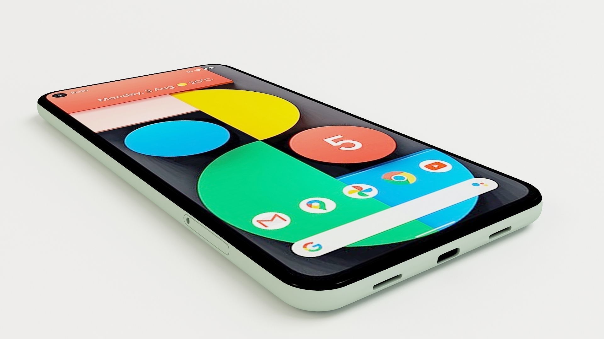 Google Pixel 5 3D model_6