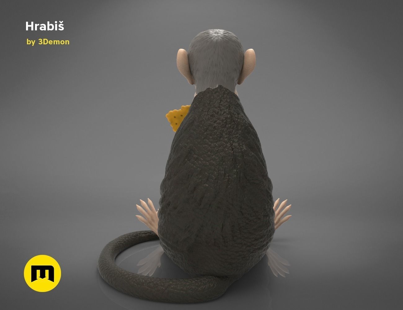 Hrabis - Caricature of Czech premier 3D print model_13